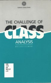 book Challenge of Class Analysis