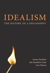 book Idealism: The History of a Philosophy