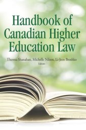 book The Handbook of Canadian Higher Education