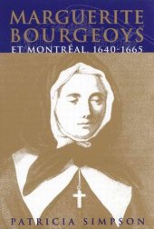 book Marguerite Bourgeoys et Montréal