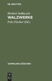 book Walzwerke