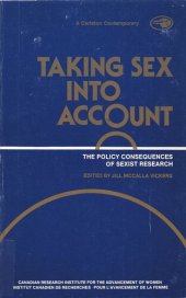 book Taking Sex into Account: The Policy Consequences of Sexist Research