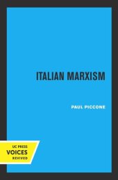 book Italian Marxism