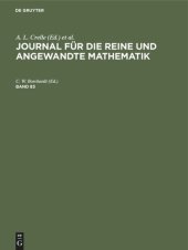 book Journal für die reine und angewandte Mathematik: Band 83