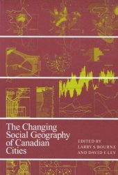 book Changing Social Geography of Canadian Cities