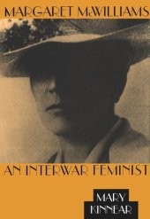 book Margaret McWilliams: An Interwar Feminist