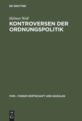 book Kontroversen der Ordnungspolitik