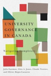 book University Governance in Canada: Navigating Complexity