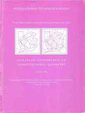 book Canadian Conference on Computational Geometry