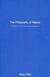 book Philosophy of Nature: A Guide to the New Essentialism