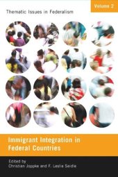 book Immigrant Integration in Federal Countries