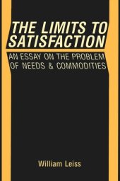 book Limits to Satisfaction: An Essay on the Problem of Needs and Commodities