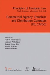 book Commercial Agency, Franchise and Distribution Contracts