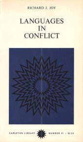 book Languages in Conflict: The Canadian Experience