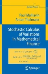 book Stochastic Calculus of Variations in Mathematical Finance