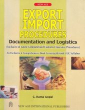 book Export Import Procedures - Documentation And Logistics