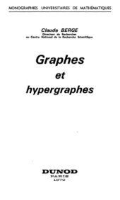 book Graphes et hypergraphes