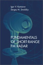 book Fundamentals of Short-Range Fm Radar (Artech House Radar Library)