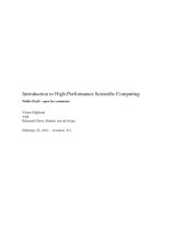 book Introduction to High Performance Scientific Computing