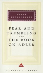 book Fear and Trembling: The book on Adler