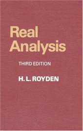 book Real Analysis (3rd Edition)