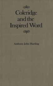 book Coleridge and the Inspired Word