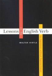 book Lessons on the English Verb: No Expression Without Representation