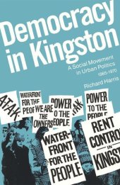 book Democracy in Kingston: A Social Movement in Urban Politics, 1965-1970