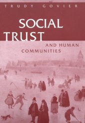 book Social Trust and Human Communities