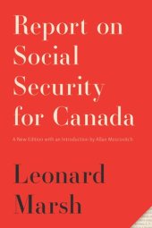 book Report on Social Security for Canada: New Edition