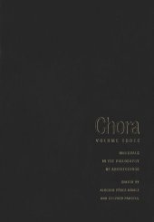 book Chora 3: Intervals in the Philosophy of Architecture