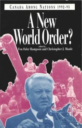 book Canada Among Nations, 1992-93: A New World Order?