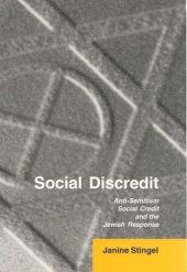 book Social Discredit: Anti-Semitism, Social Credit, and the Jewish Response