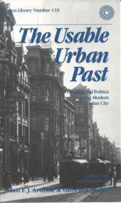 book Usable Urban Past Planning and Politics