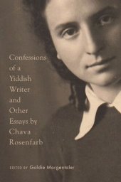 book Confessions of a Yiddish Writer and Other Essays