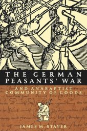 book German Peasants' War and Anabaptist Community of Goods