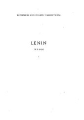 book Lenin Werke Band 1: 1893-1894