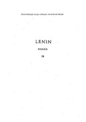 book Lenin Werke Band 38: Philosophische Hefte: 1895-1916