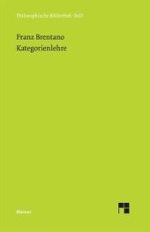 book Kategorienlehre: Herausgeber: Kastil, Alfred