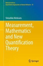 book Measurement, Mathematics and New Quantification Theory