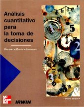 book Análisis cuantitativo para la toma de decisiones