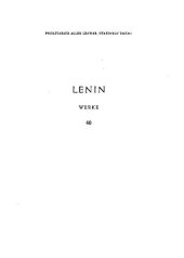 book Lenin Werke Band 40: Hefte zur Agrarfrage: 1900-1916