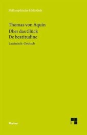 book Über das Glück: De beatitudine