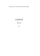 book Lenin Werke Band 11: Jun. 1906 - Jan. 1907