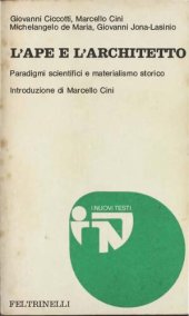 book L'ape e l'architetto. Paradigmi scientifici e materialismo storico