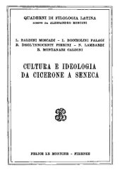 book Cultura e ideologia da Cicerone a Seneca