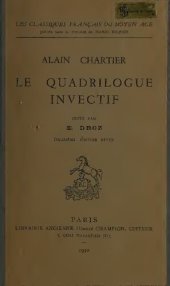 book Le quadrilogue invectif