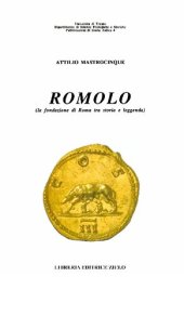 book Romolo. La fondazione di Roma tra storia e leggenda