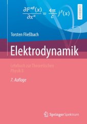 book Elektrodynamik - Lehrbuch zur Theoretischen Physik II