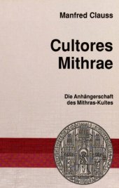 book Cultores Mithrae